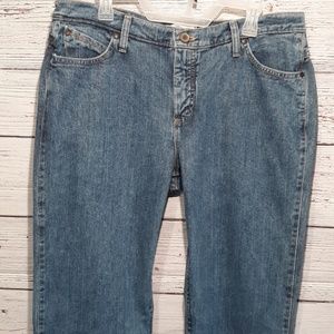 Wrangler (Cash) cowgirl cut jeans Size: 13/14 x 34